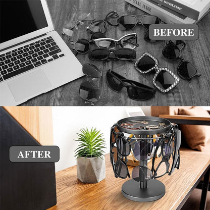 Luxury Rotating Sunglasses Display Stand