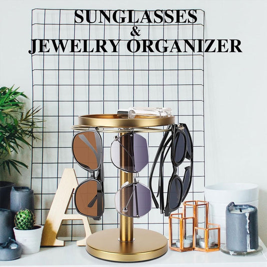 Luxury Rotating Sunglasses Display Stand