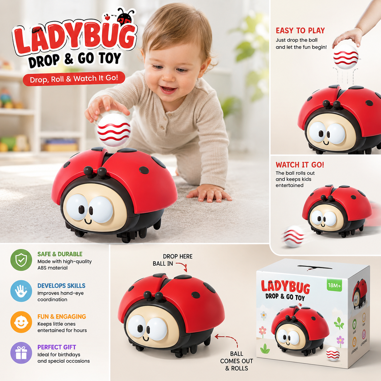 Baby Ladybug Air Toy