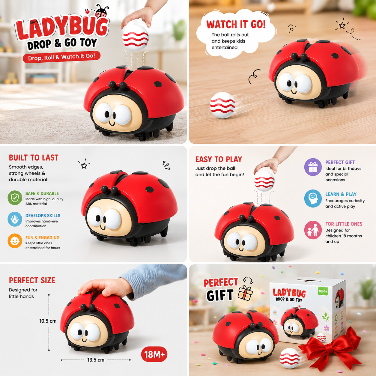 Baby Ladybug Air Toy
