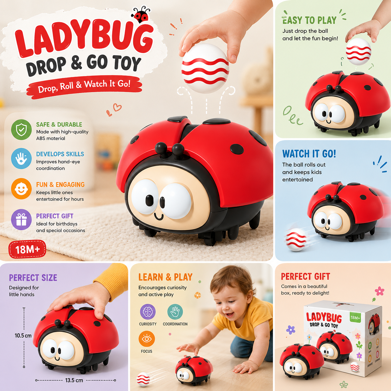 Baby Ladybug Air Toy