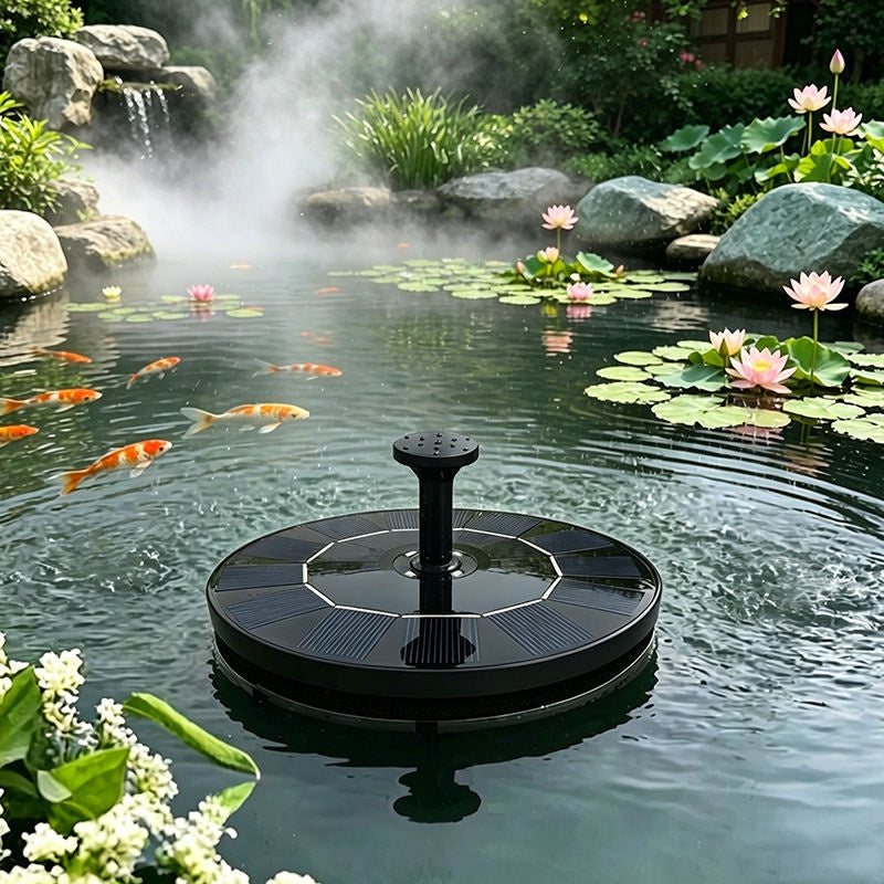 4 LED Lights Waterproof Solar Powered Fish Pond/Pool